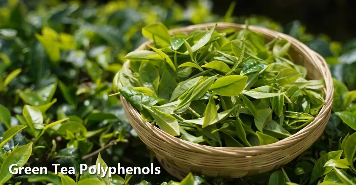 Ntsuab tshuaj yej Polyphenols Pure.jpg