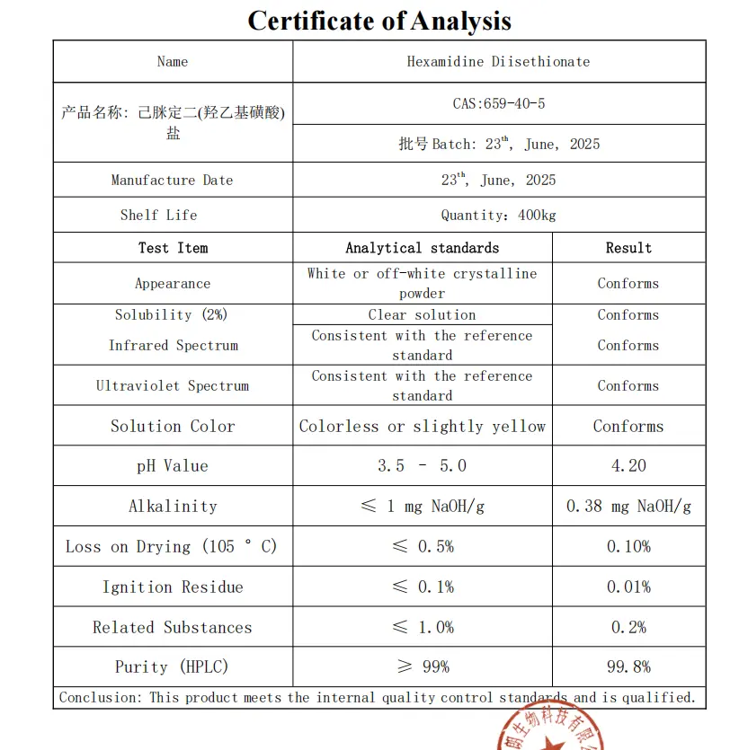COA-Hexamidine-Diisethionate COA-Hexamidine-Diisethionate