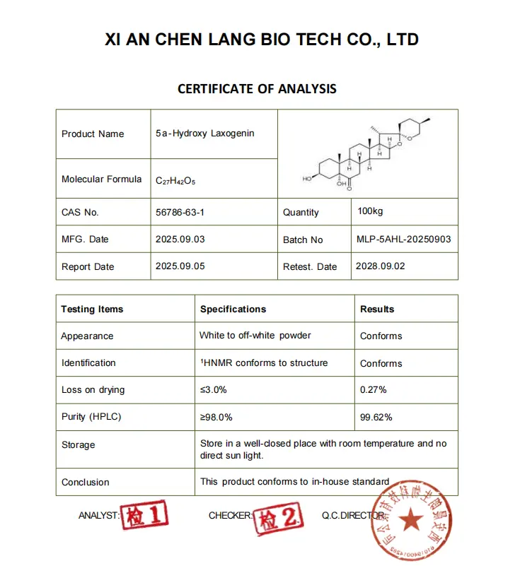 5a-Hydroxy-Laxogenin-COA