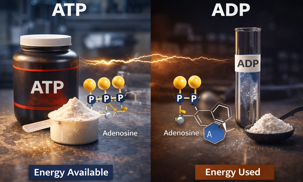 Adenosine-Triphosphate-(ATP)-vs-Adenosine-Diphosphate-powder Adenosine-Triphosphate-(ATP)-vs-Adenosine-Diphosphate-powder