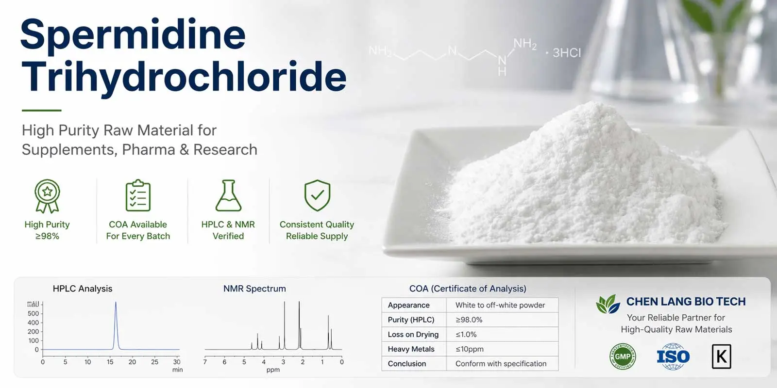 spermidine-trihydrochloride-powder spermidine-trihydrochloride-powder