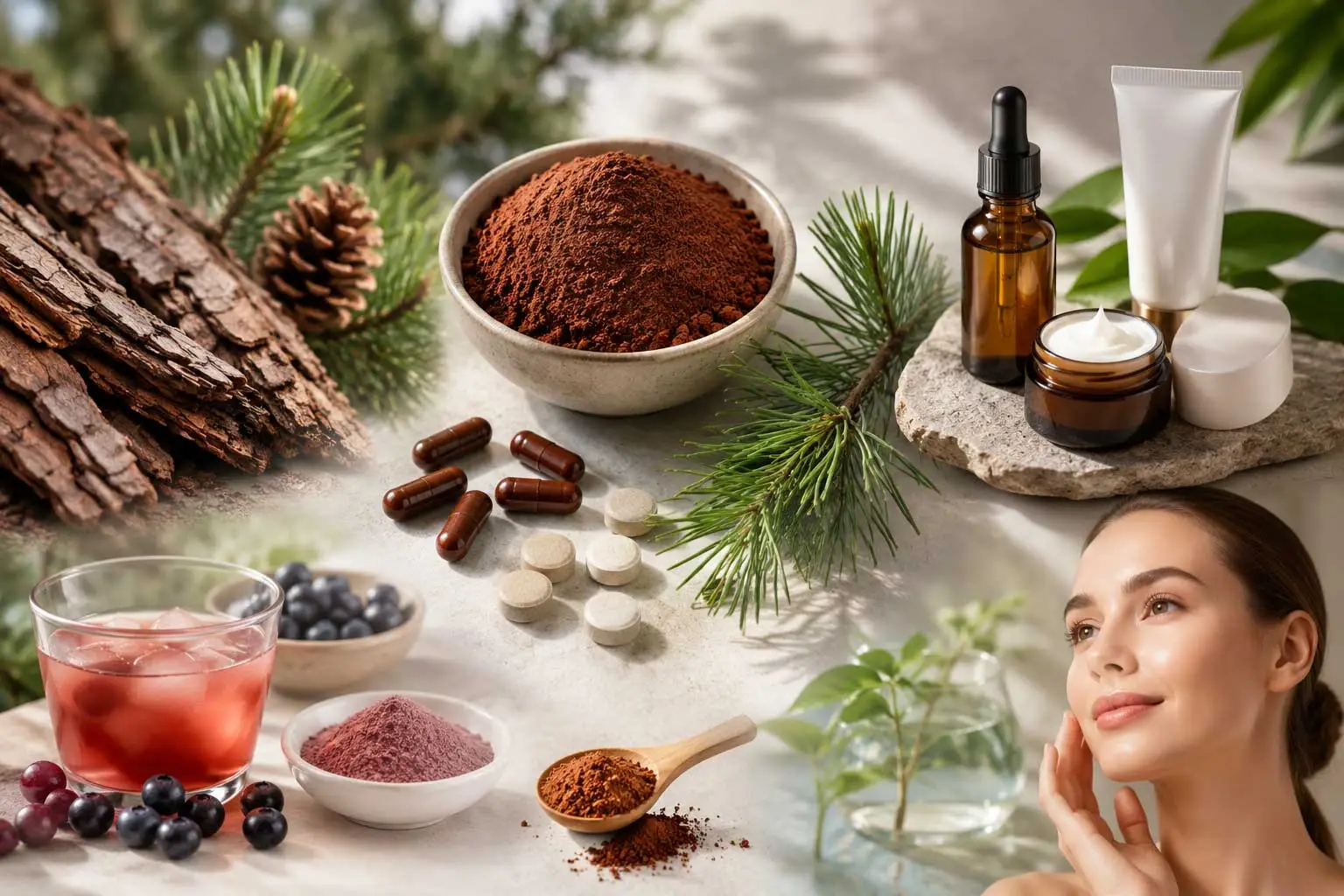 Pinus-Pinaster-Bark-Extract-Powder-Applications