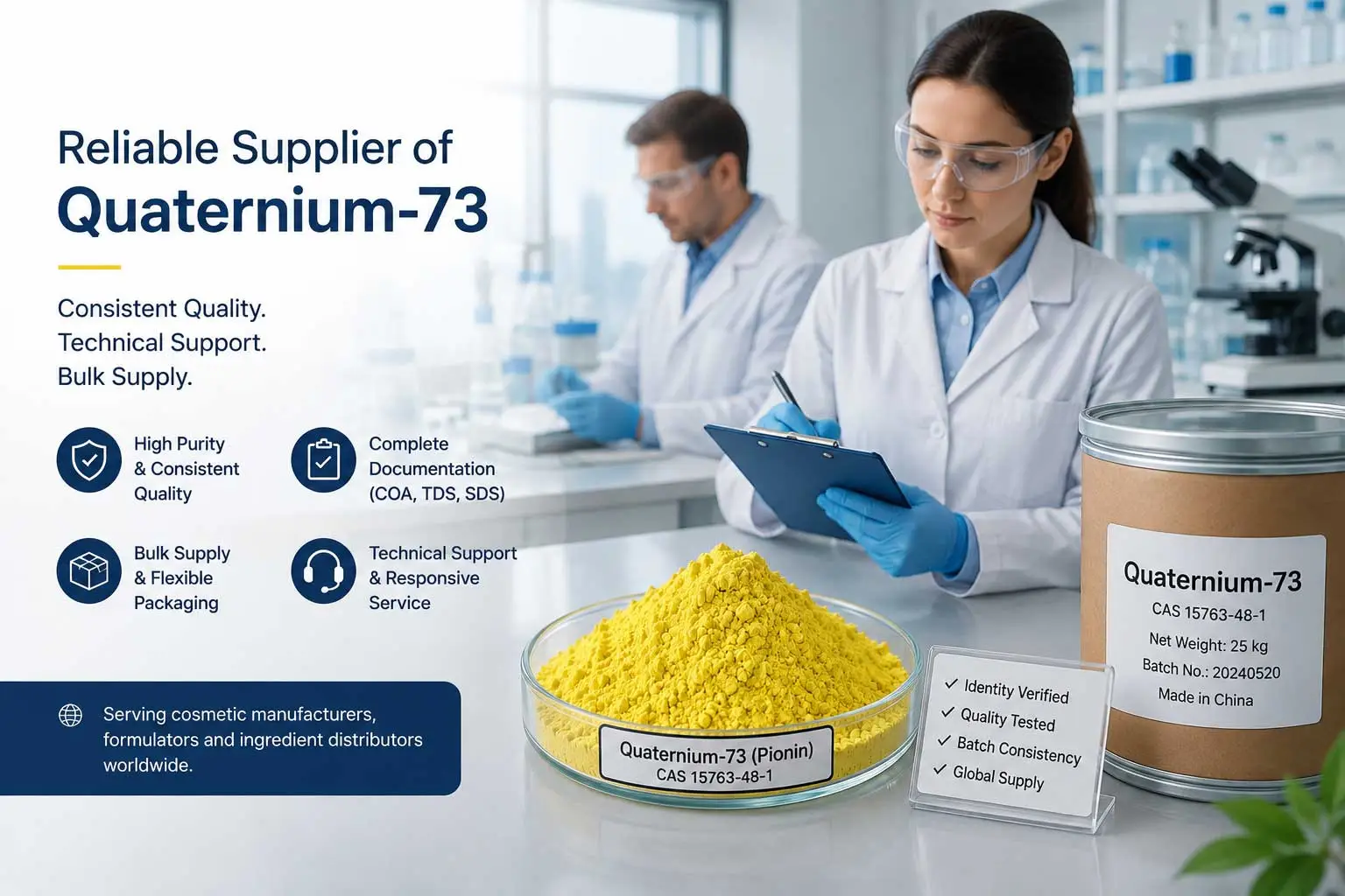 bulk-quaternium-73-pionin-supplier