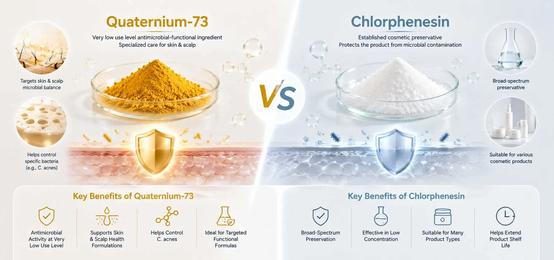 quaternium-73-chlorphenesin-function-comparison