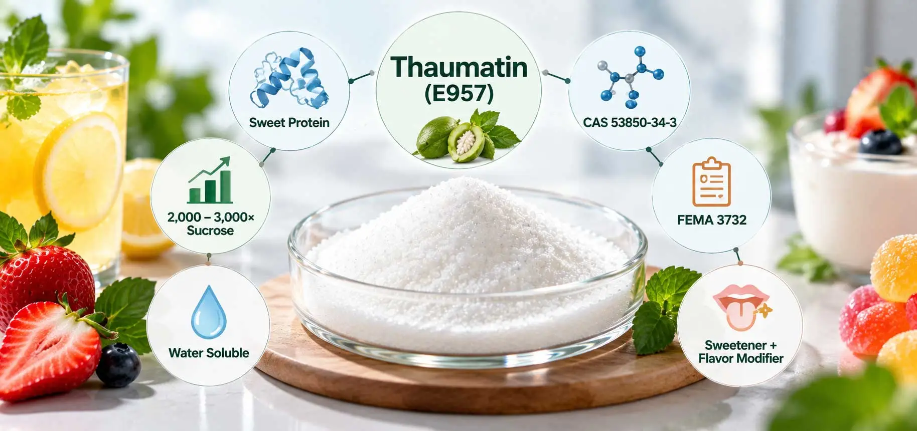 thaumatin-e957-sweet-protein
